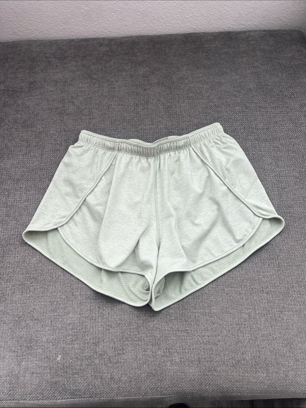 Women’s Lightweight Mint Green Athletic Shorts